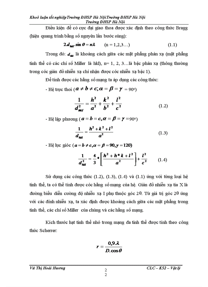 image for page Chế tạo màng mỏng ZnO; ZnO: Co bằng phương pháp phun điện và nghiên cứu cấu trúc, một số tính chất của chúng