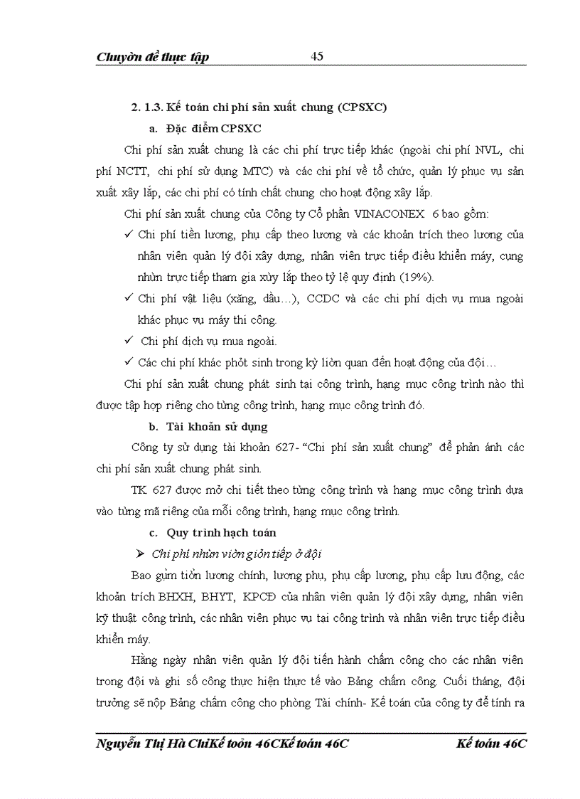 image for page Hoàn thiện kế toán chi phí sản xuất và tính giá thành sản phẩm tại công ty cổ phần vinaconex