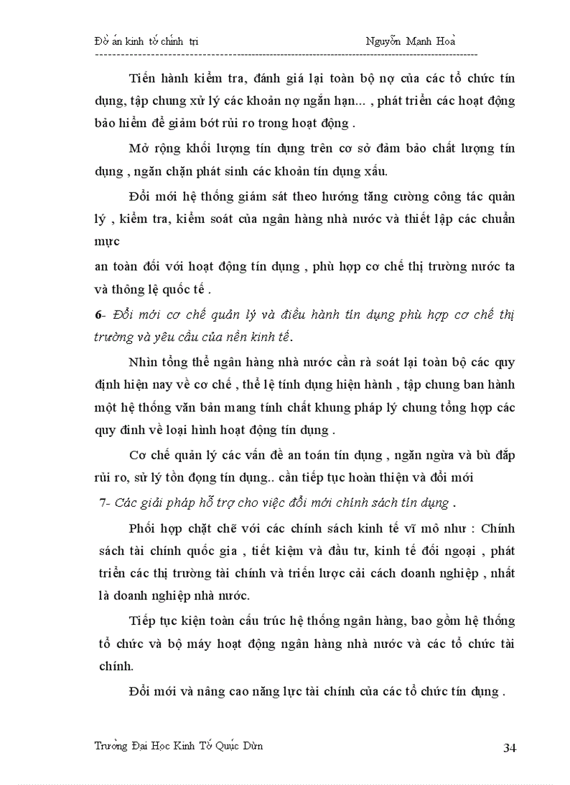 image for page Phân tích bản chất,chức năng hình thức và vai trò của tín dụng trong nền kinh tế định hướng xã hội chủ nghĩa ở nước ta