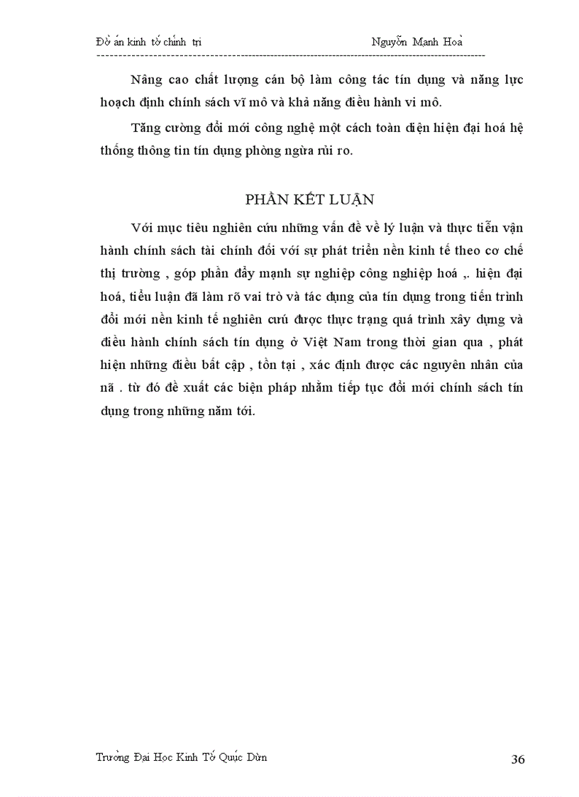 image for page Phân tích bản chất,chức năng hình thức và vai trò của tín dụng trong nền kinh tế định hướng xã hội chủ nghĩa ở nước ta
