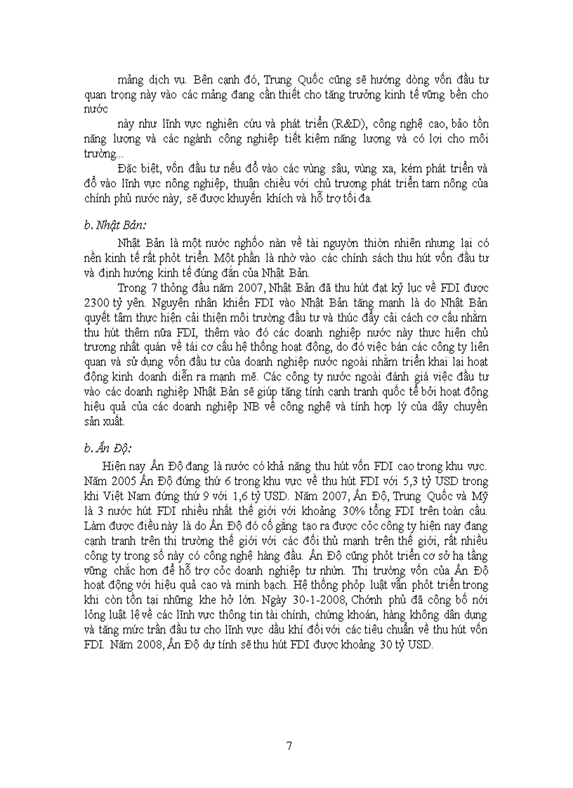 image for page Tình hình thu hút Vốn đầu tư nước ngoài và tác động của nó đến tăng trưởg kinh tế ở Việt Nam