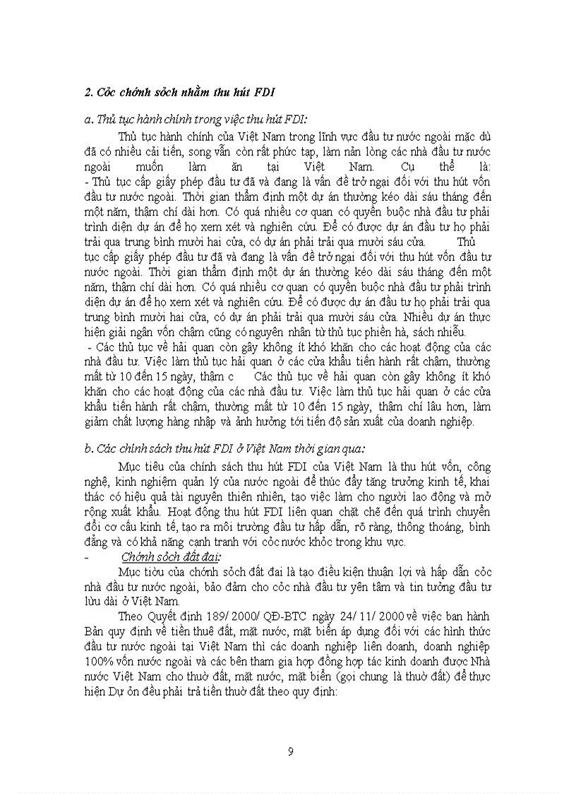 image for page Tình hình thu hút Vốn đầu tư nước ngoài và tác động của nó đến tăng trưởg kinh tế ở Việt Nam