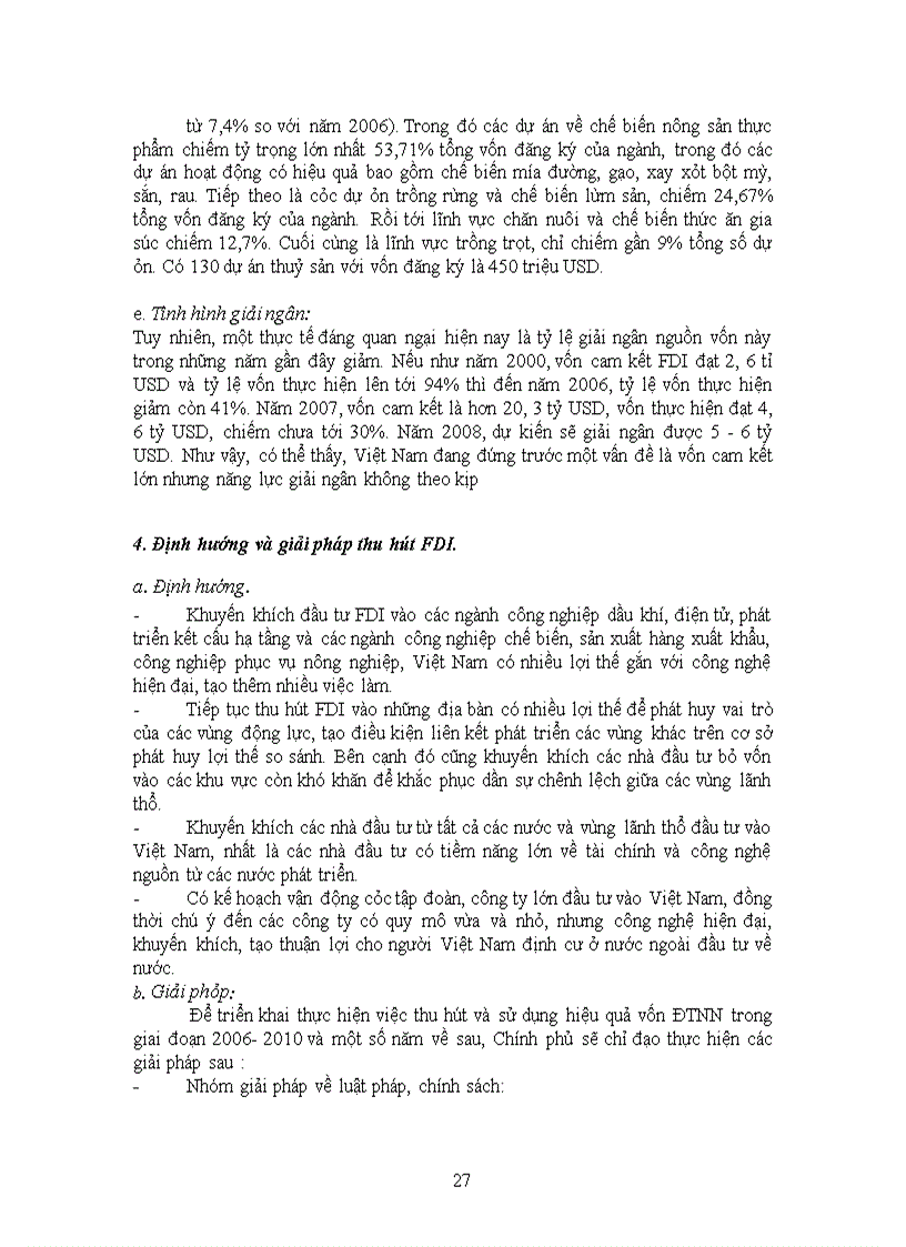 image for page Tình hình thu hút Vốn đầu tư nước ngoài và tác động của nó đến tăng trưởg kinh tế ở Việt Nam