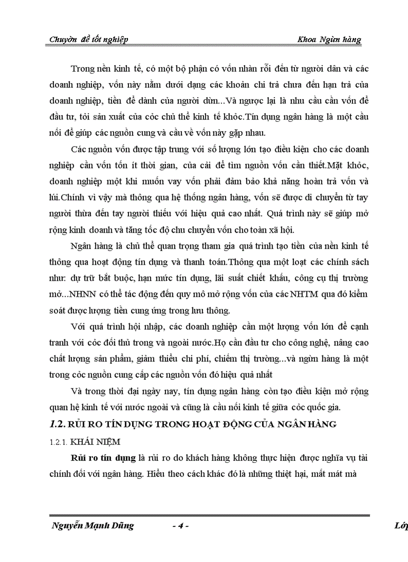 image for page Giải pháp phòng ngừa và hạn chế rủi ro tín dụng tại Chi nhánh Ngân hàng Đầu Tư Phát Triển BIDV Hà Tây