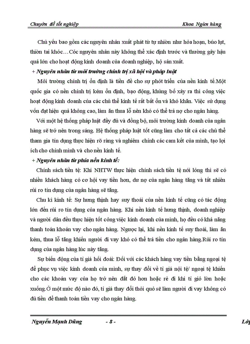 image for page Giải pháp phòng ngừa và hạn chế rủi ro tín dụng tại Chi nhánh Ngân hàng Đầu Tư Phát Triển BIDV Hà Tây