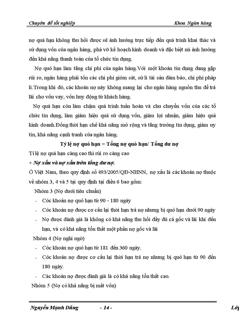 image for page Giải pháp phòng ngừa và hạn chế rủi ro tín dụng tại Chi nhánh Ngân hàng Đầu Tư Phát Triển BIDV Hà Tây