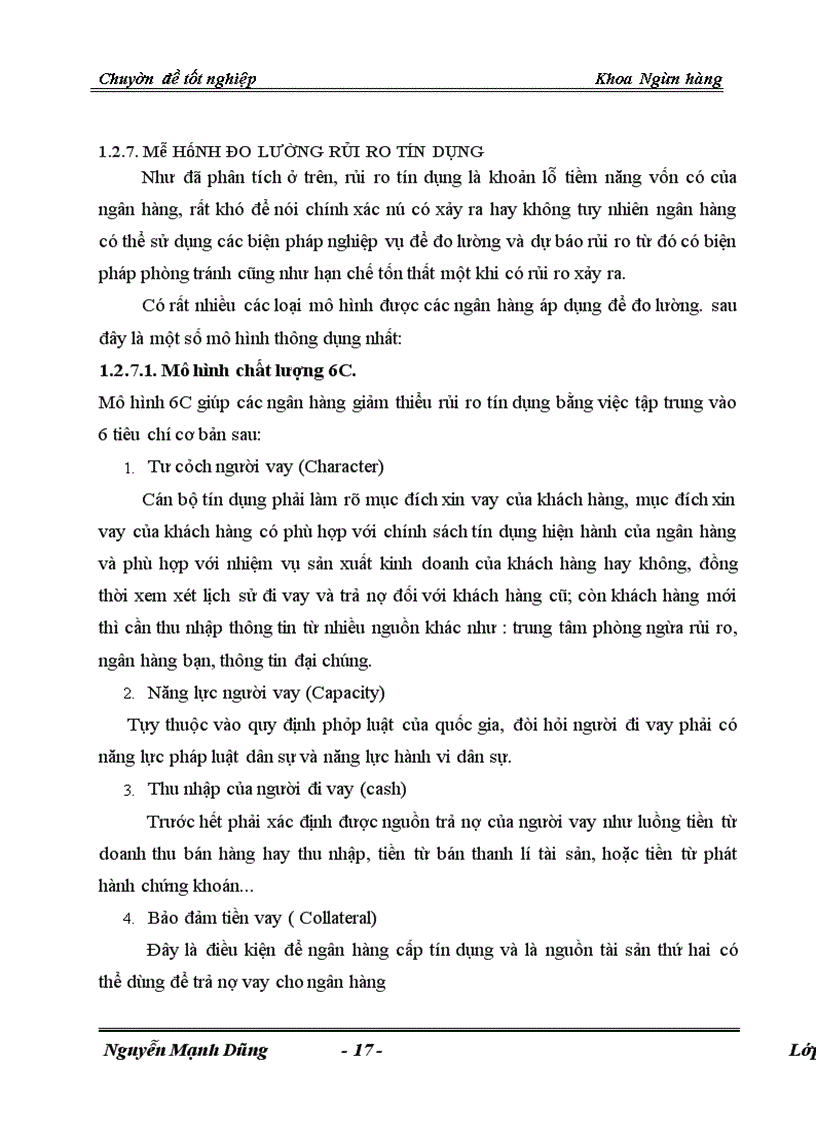image for page Giải pháp phòng ngừa và hạn chế rủi ro tín dụng tại Chi nhánh Ngân hàng Đầu Tư Phát Triển BIDV Hà Tây