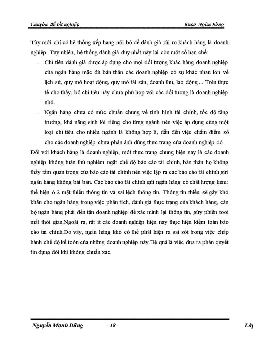 image for page Giải pháp phòng ngừa và hạn chế rủi ro tín dụng tại Chi nhánh Ngân hàng Đầu Tư Phát Triển BIDV Hà Tây