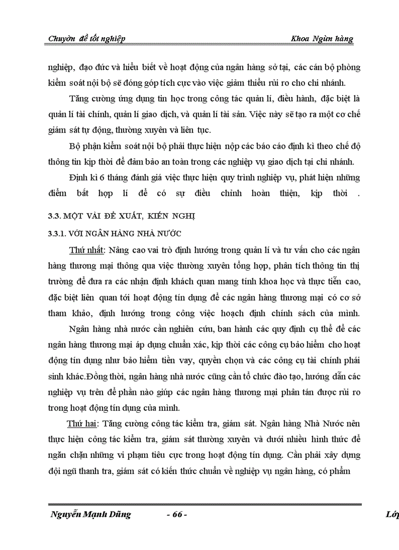 image for page Giải pháp phòng ngừa và hạn chế rủi ro tín dụng tại Chi nhánh Ngân hàng Đầu Tư Phát Triển BIDV Hà Tây