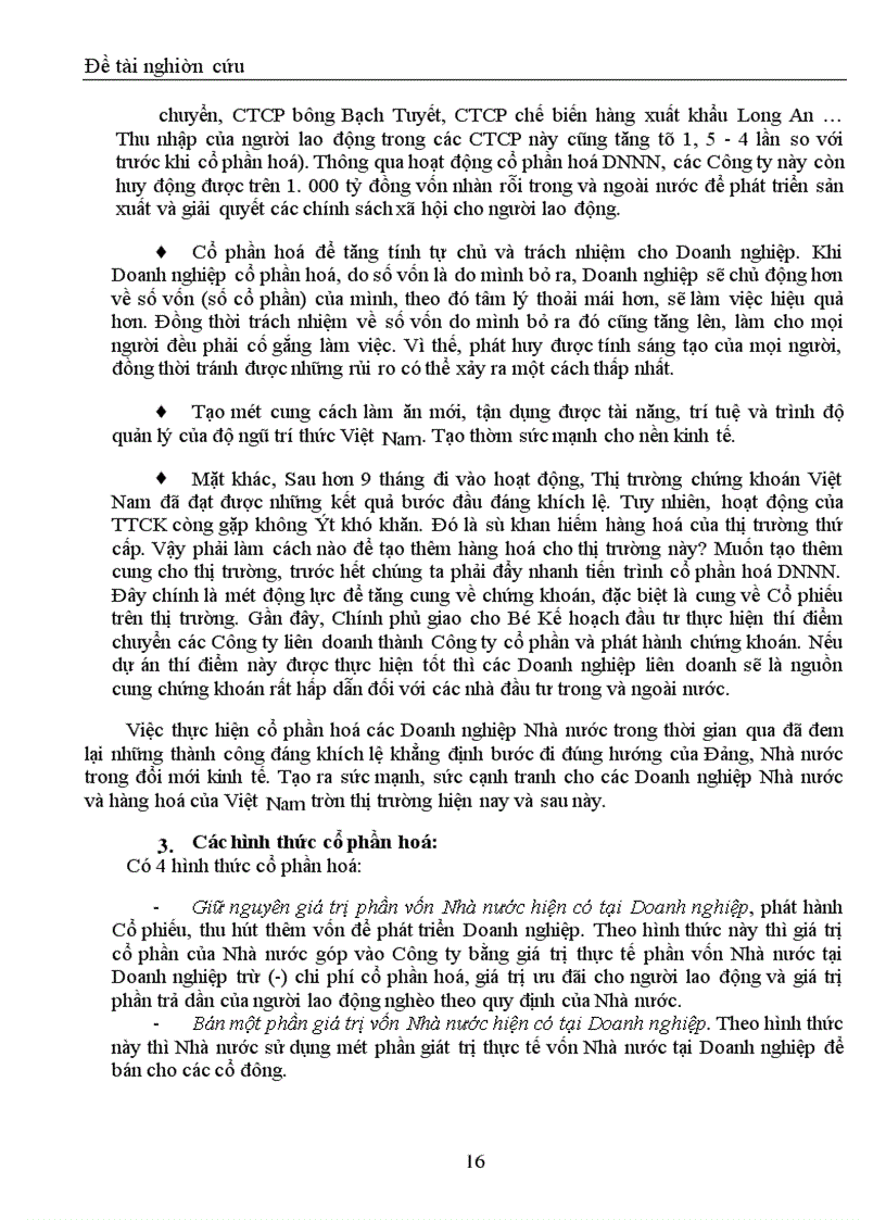 image for page Lý luận chung về cổ phần hóa trong DNNN