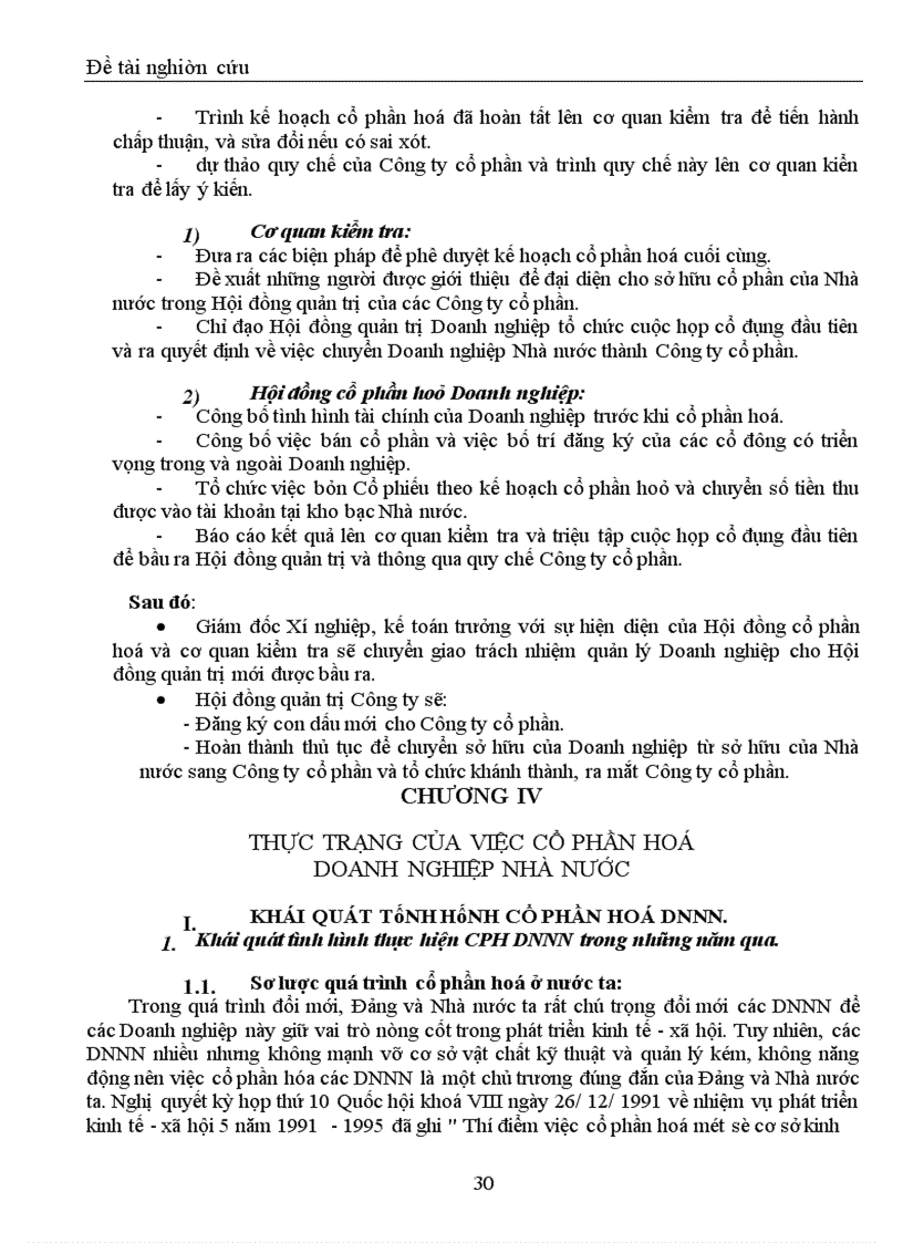 image for page Lý luận chung về cổ phần hóa trong DNNN
