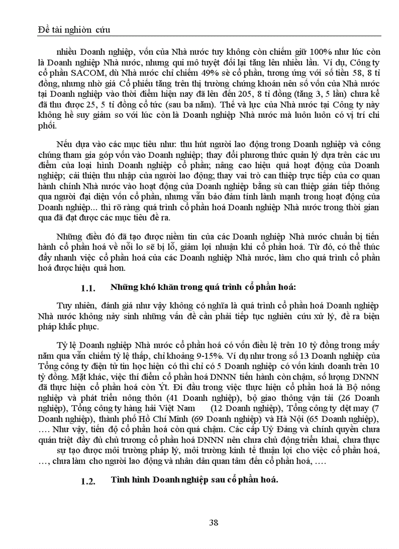 image for page Lý luận chung về cổ phần hóa trong DNNN