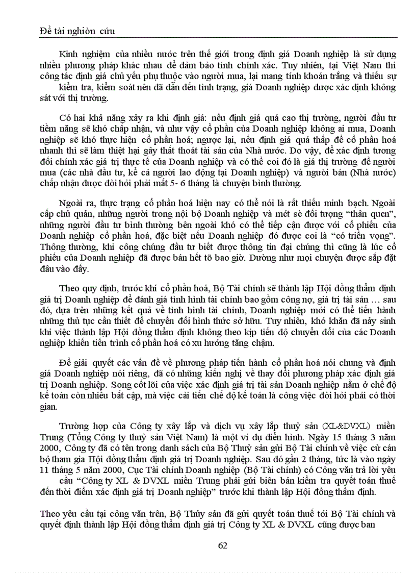 image for page Lý luận chung về cổ phần hóa trong DNNN