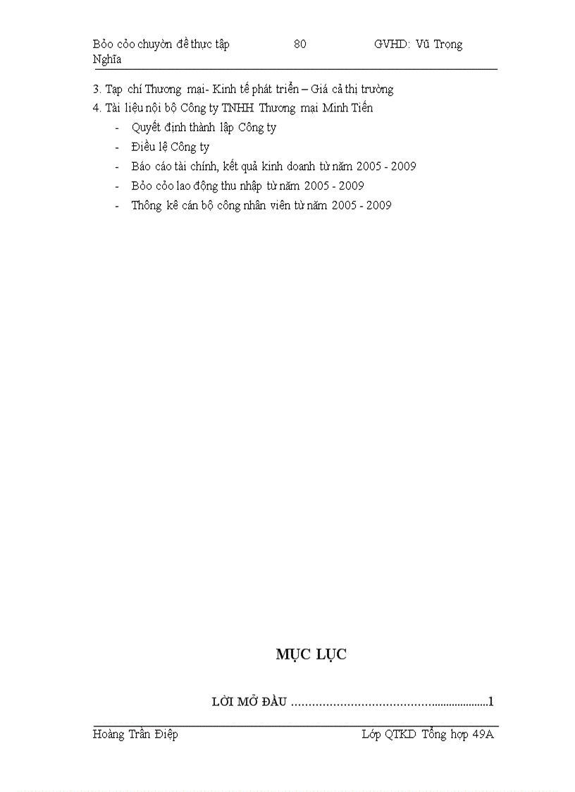 image for page Nâng cao hiệu quả tiêu thụ sản phẩm của Công ty TNHH Thương Mại Minh Tiến