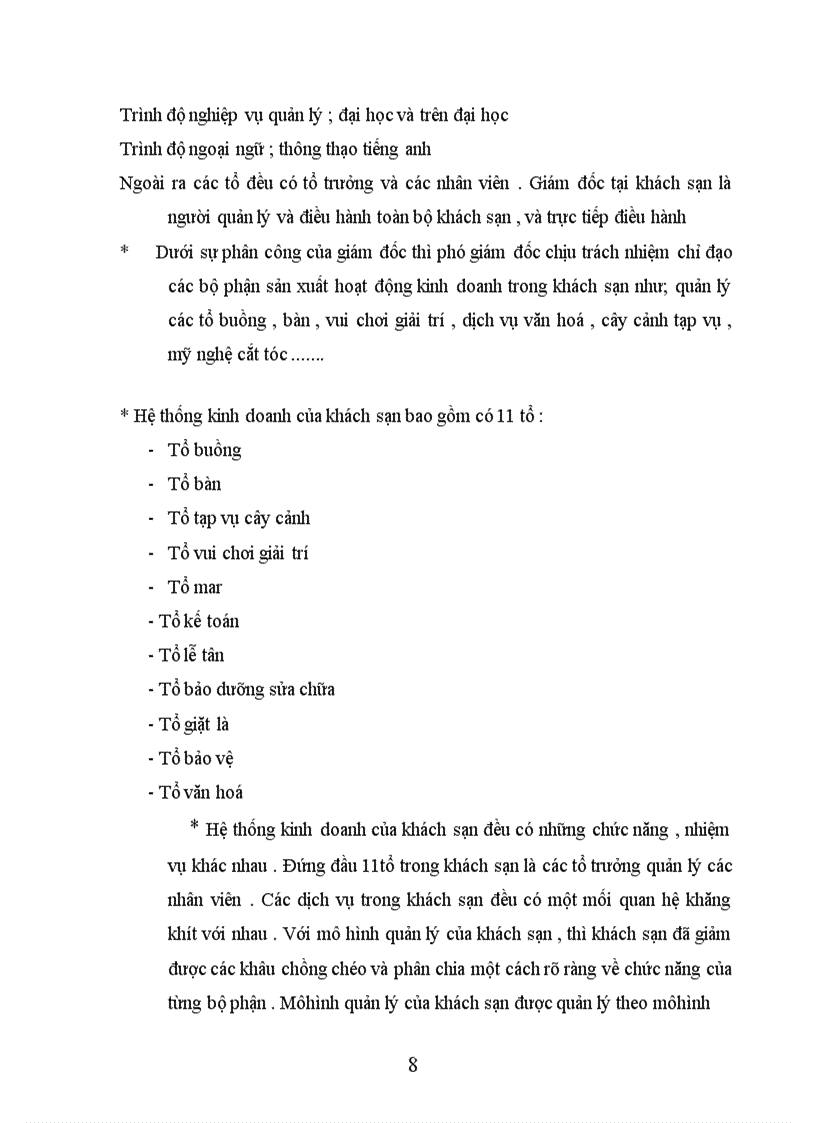 image for page Nghiệp vụ phục vụ buồng tại khách sạn Thắng Lợi