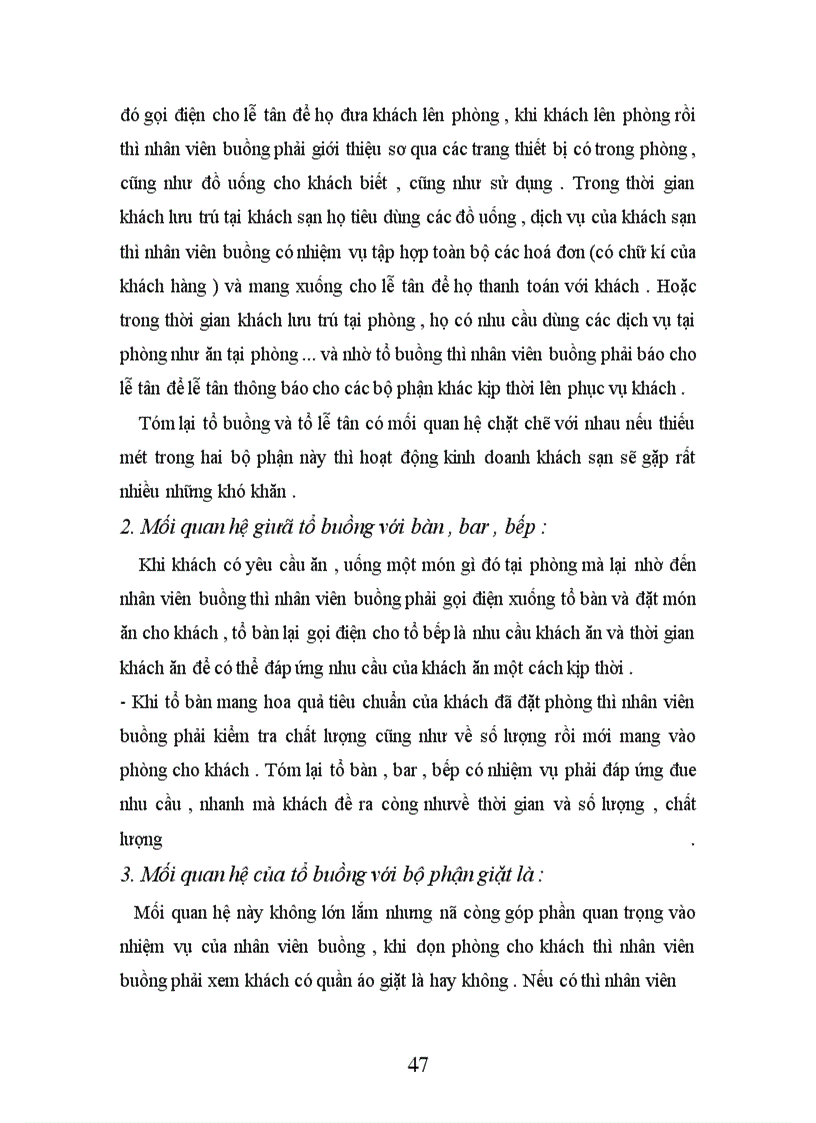 image for page Nghiệp vụ phục vụ buồng tại khách sạn Thắng Lợi