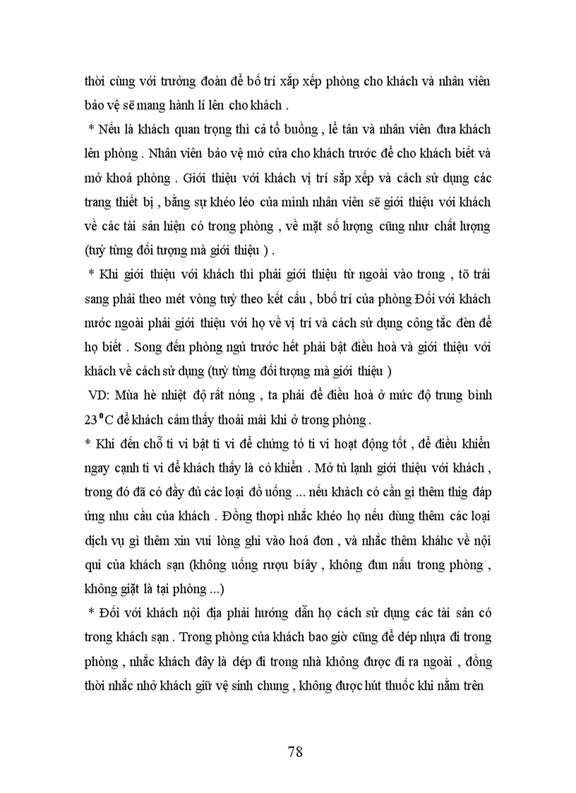 image for page Nghiệp vụ phục vụ buồng tại khách sạn Thắng Lợi