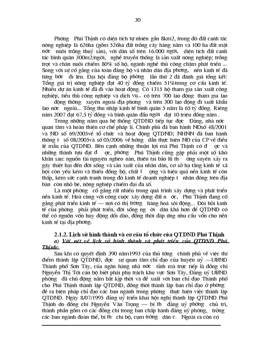 image for page Giải pháp nhằm nâng cao hiệu quả công tác kế toán huy động vốn tại QTDND Phú Thịnh - Tỉnh Hà tây