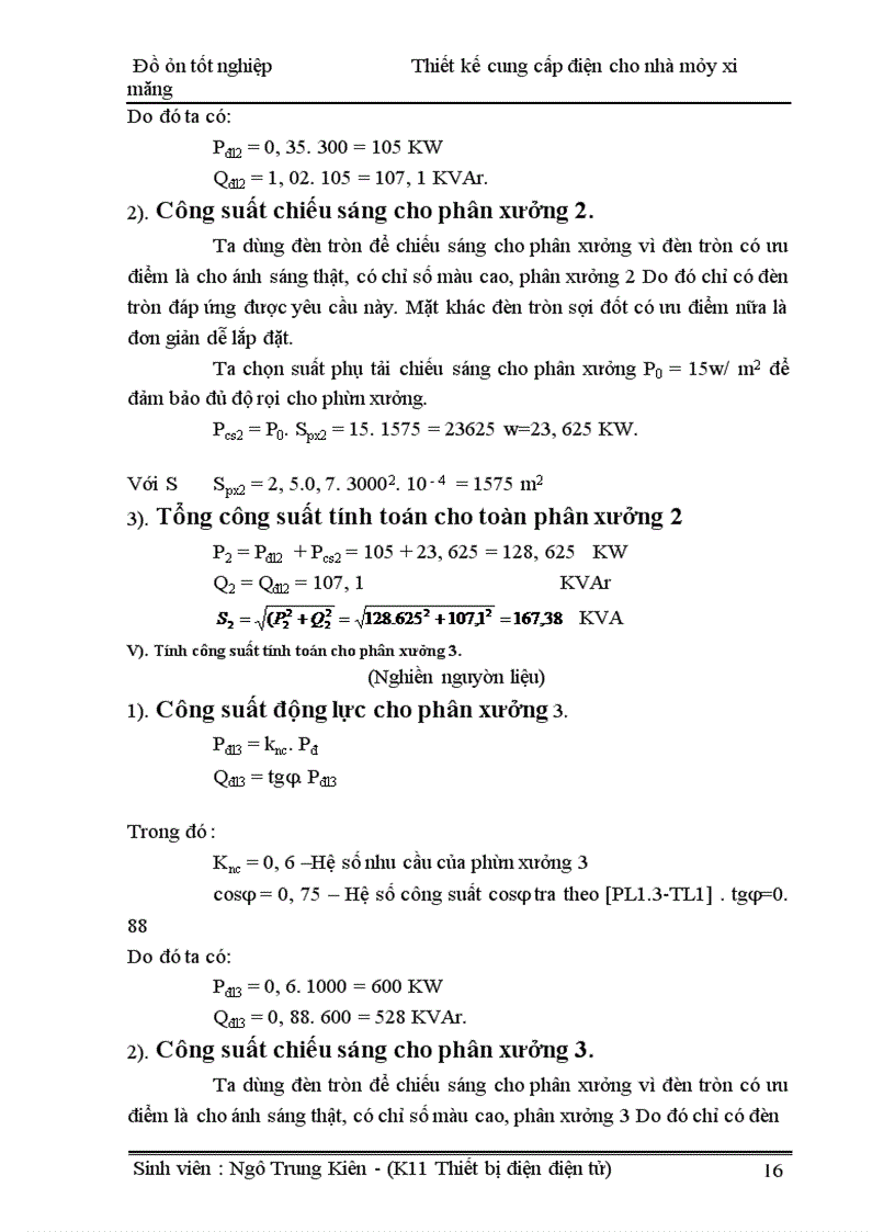 image for page Thiết kế cung cấp điện cho nhà máy xi măng