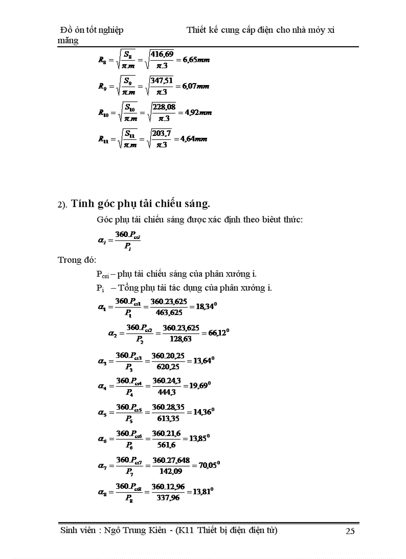 image for page Thiết kế cung cấp điện cho nhà máy xi măng