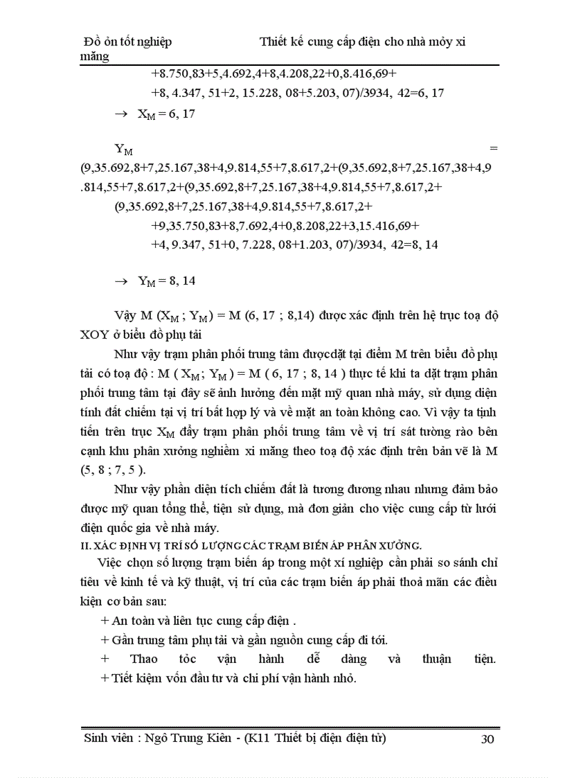 image for page Thiết kế cung cấp điện cho nhà máy xi măng