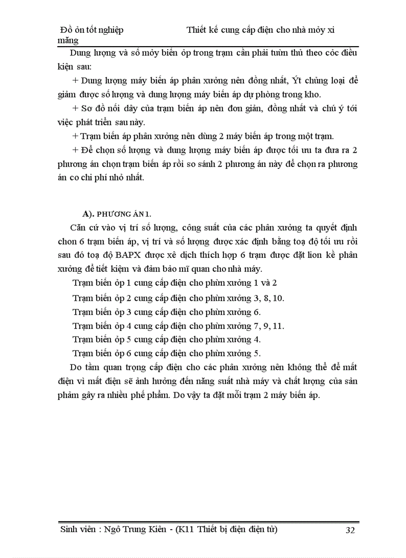 image for page Thiết kế cung cấp điện cho nhà máy xi măng