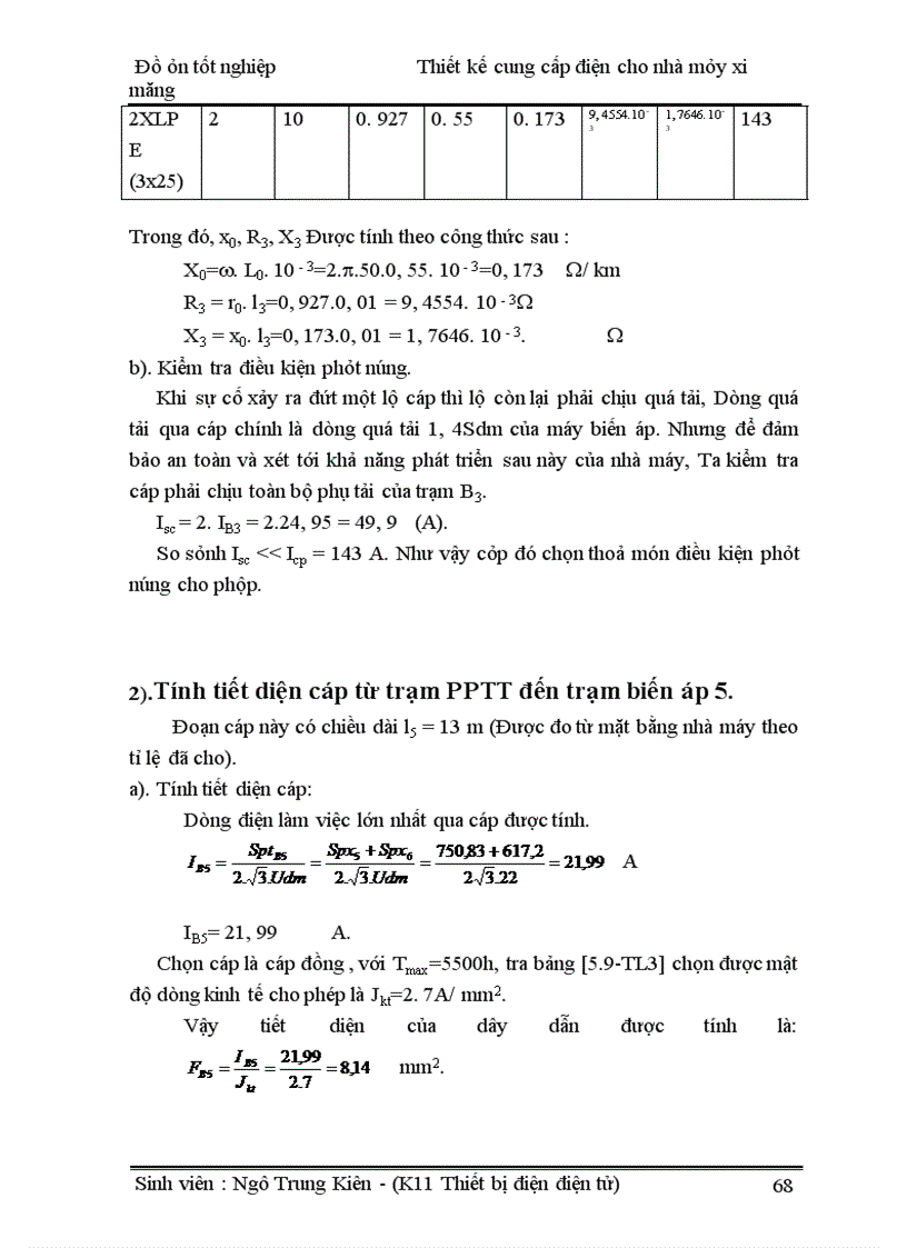 image for page Thiết kế cung cấp điện cho nhà máy xi măng