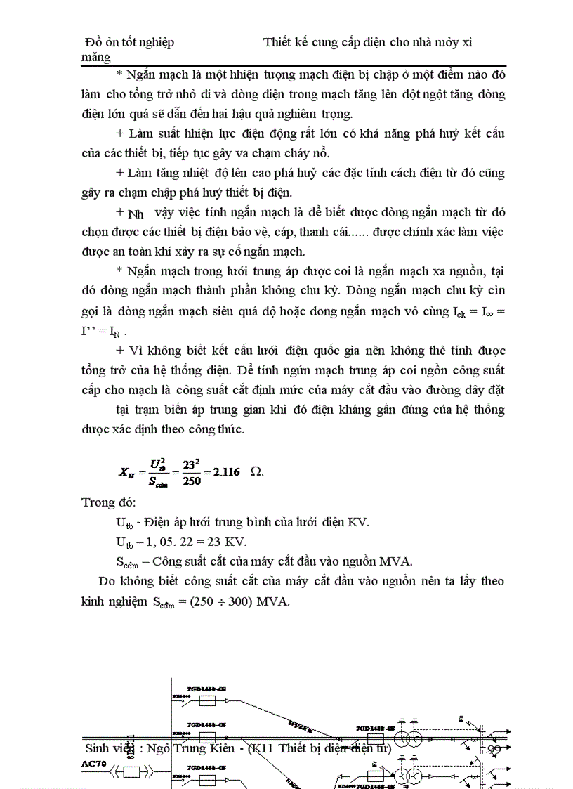 image for page Thiết kế cung cấp điện cho nhà máy xi măng