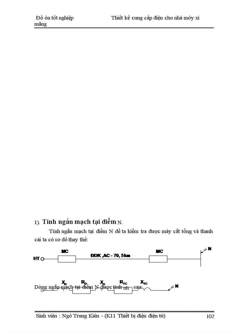 image for page Thiết kế cung cấp điện cho nhà máy xi măng