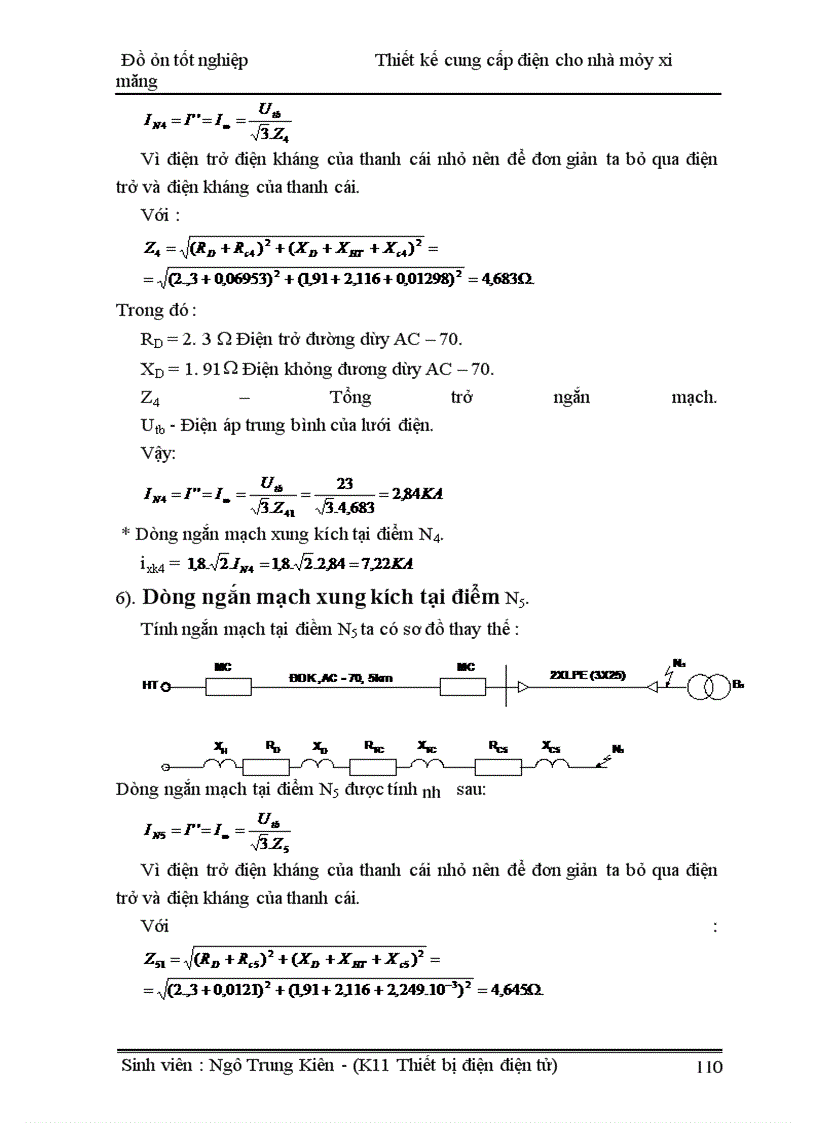 image for page Thiết kế cung cấp điện cho nhà máy xi măng