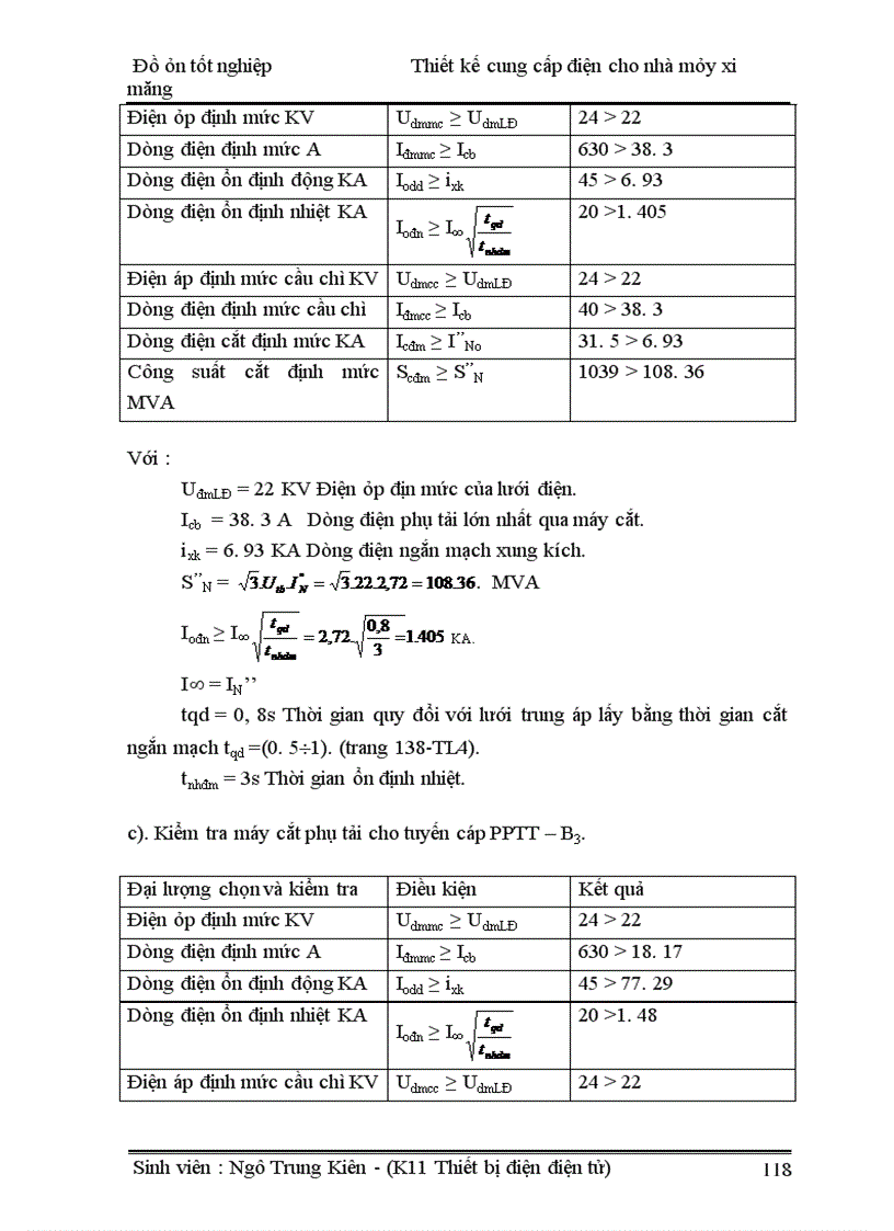 image for page Thiết kế cung cấp điện cho nhà máy xi măng