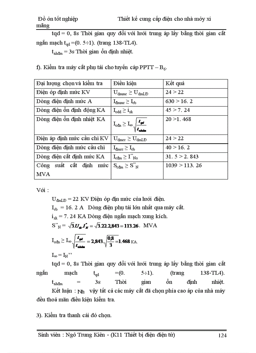 image for page Thiết kế cung cấp điện cho nhà máy xi măng