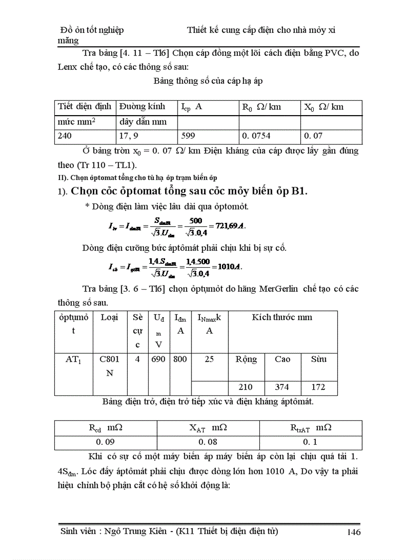 image for page Thiết kế cung cấp điện cho nhà máy xi măng