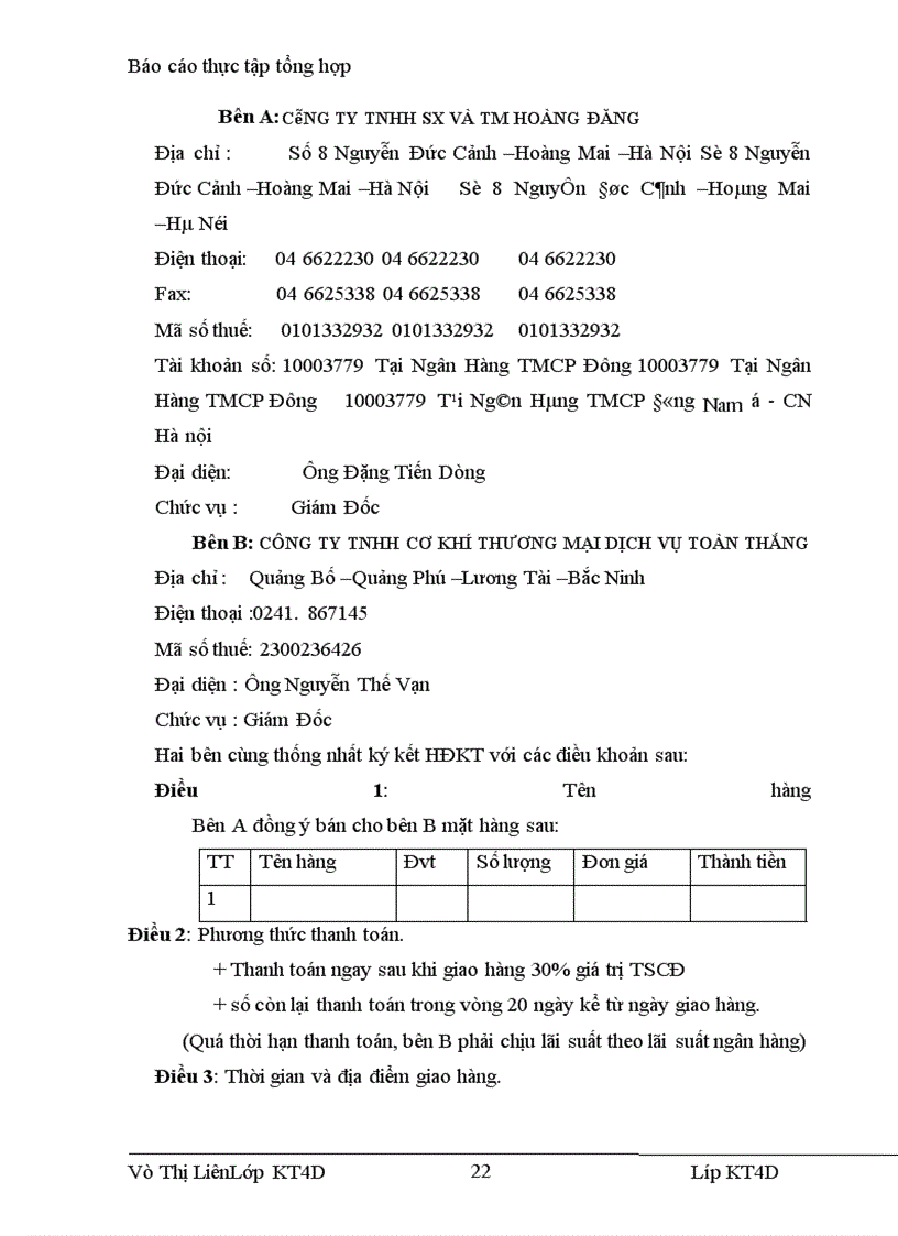 image for page Báo cáo thực tập tại công ty TNHH sản xuất và thương mại Hoàng Đăng