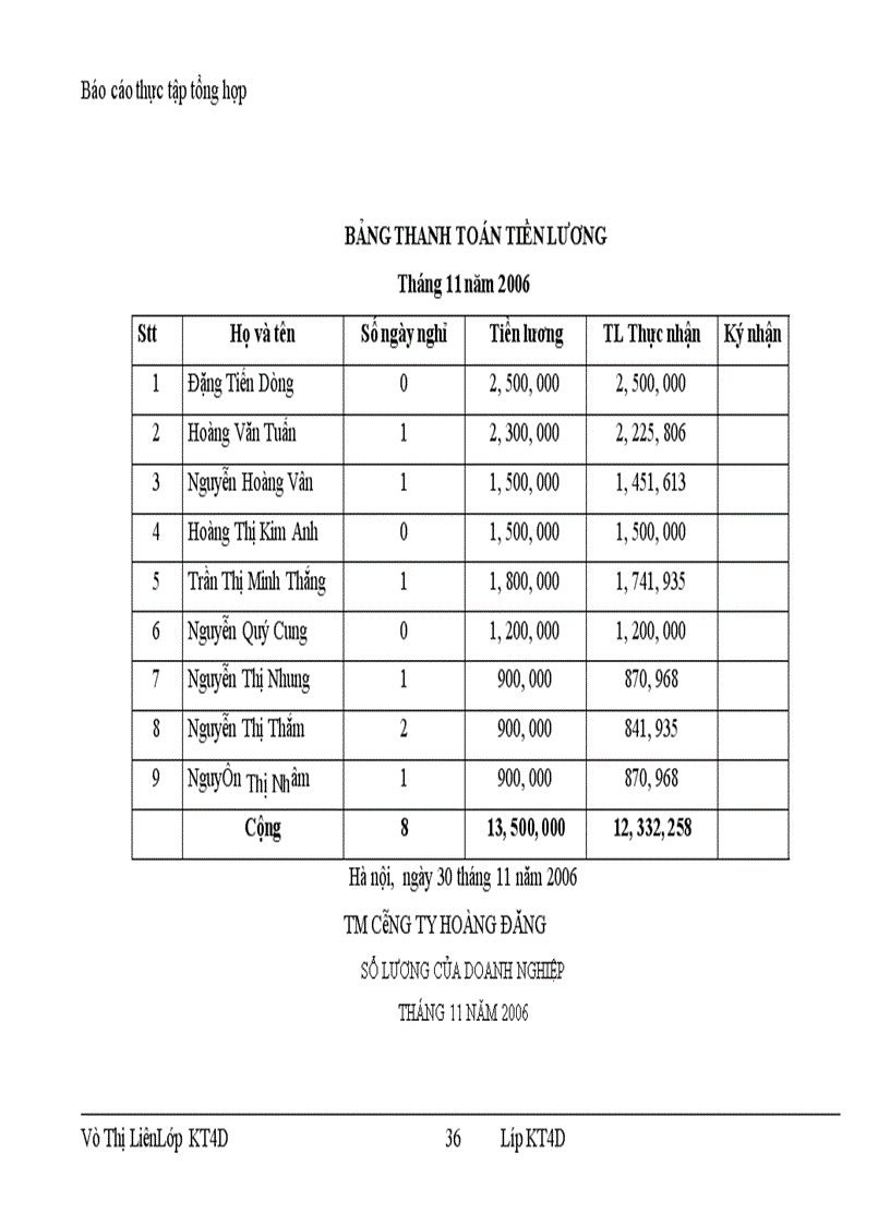 image for page Báo cáo thực tập tại công ty TNHH sản xuất và thương mại Hoàng Đăng