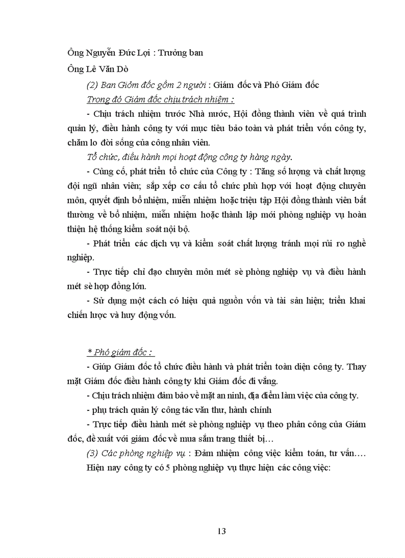 image for page Thủ tục phân tích trong quá trình kiểm toán báo cáo tài chính các doanh nghiệp của Công ty CPA Hà Nội