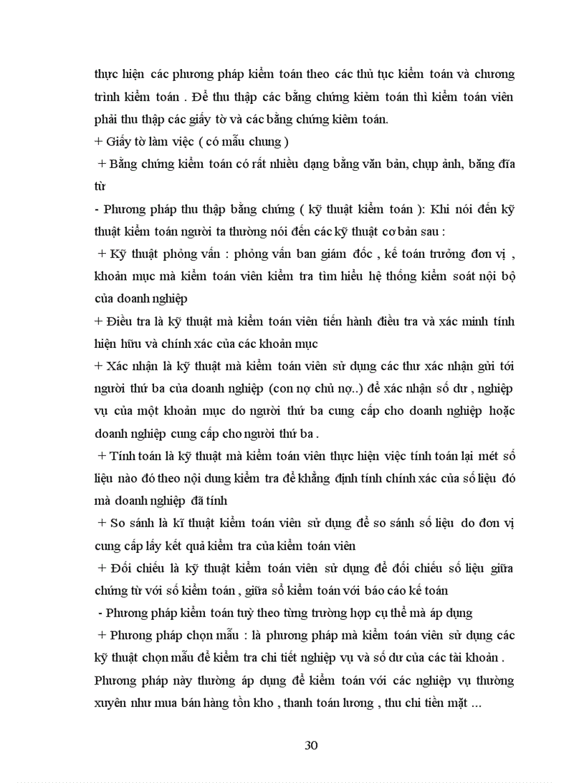 image for page Thủ tục phân tích trong quá trình kiểm toán báo cáo tài chính các doanh nghiệp của Công ty CPA Hà Nội