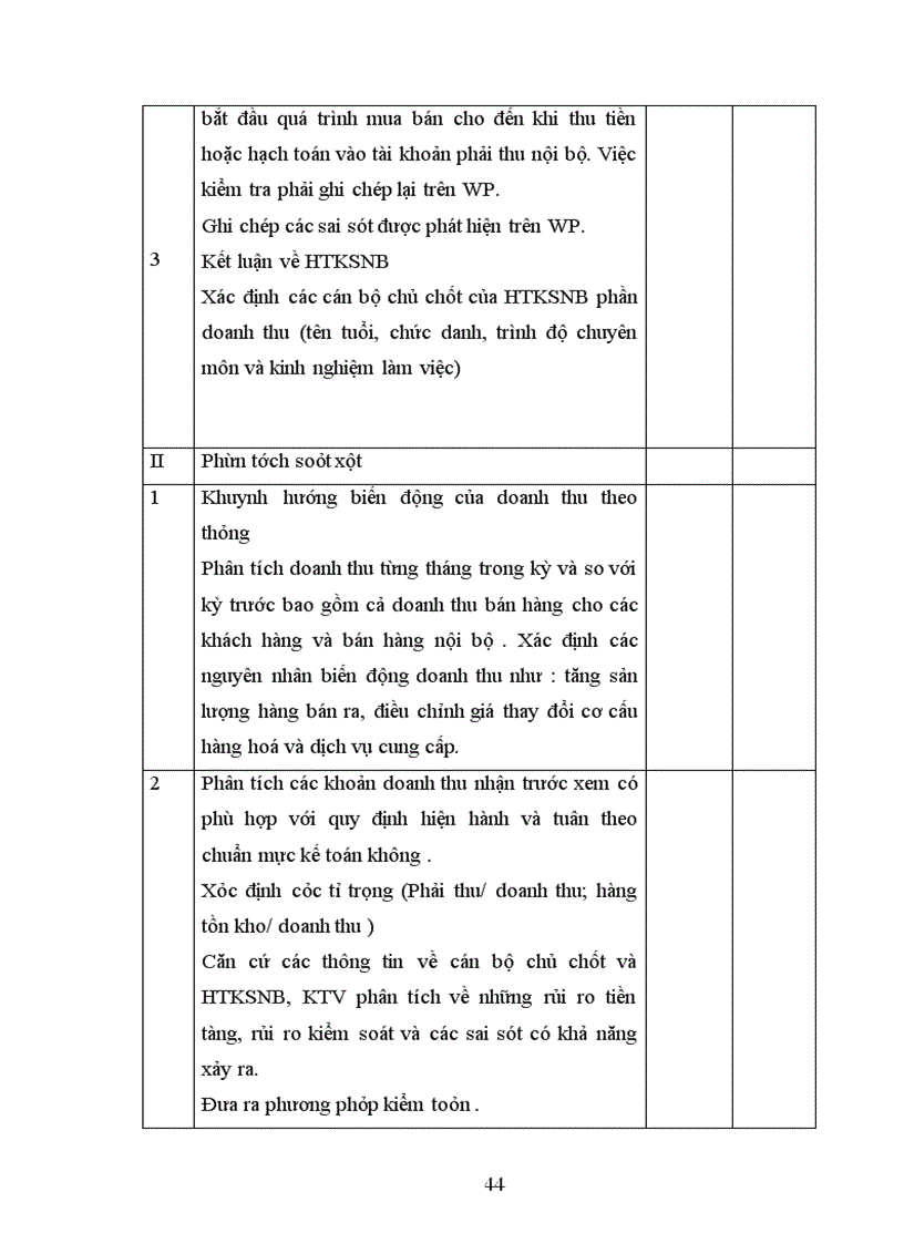 image for page Thủ tục phân tích trong quá trình kiểm toán báo cáo tài chính các doanh nghiệp của Công ty CPA Hà Nội