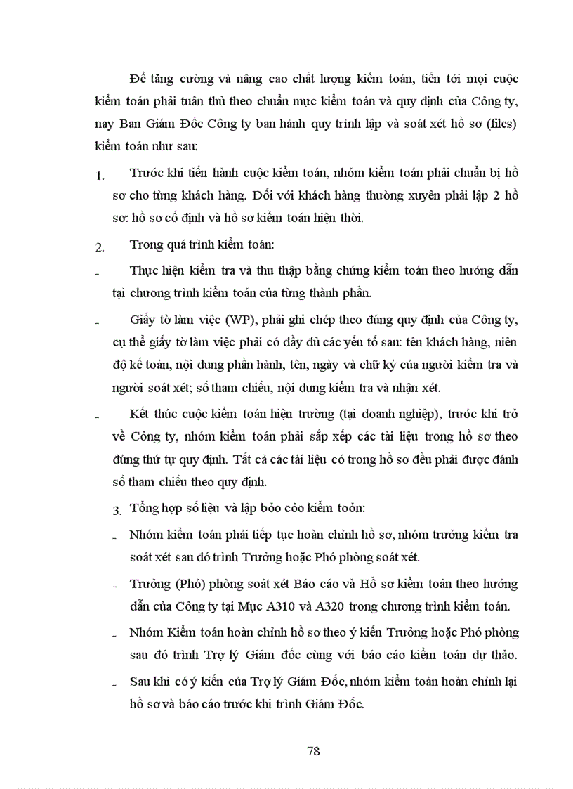 image for page Thủ tục phân tích trong quá trình kiểm toán báo cáo tài chính các doanh nghiệp của Công ty CPA Hà Nội