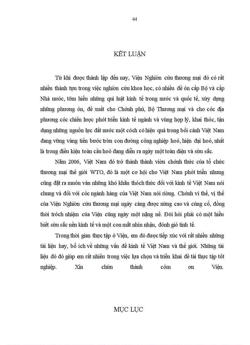 image for page Hoạt động của Viện Nghiên Cứu Thương Mại trong thời gian gần đây