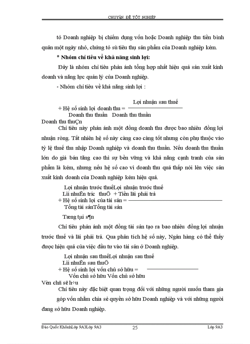 image for page Hoàn thiện công tác phân tích tài chính Doanh nghiệp phục vụ cho hoat động tín dụng tại Vpbank Hà Nội