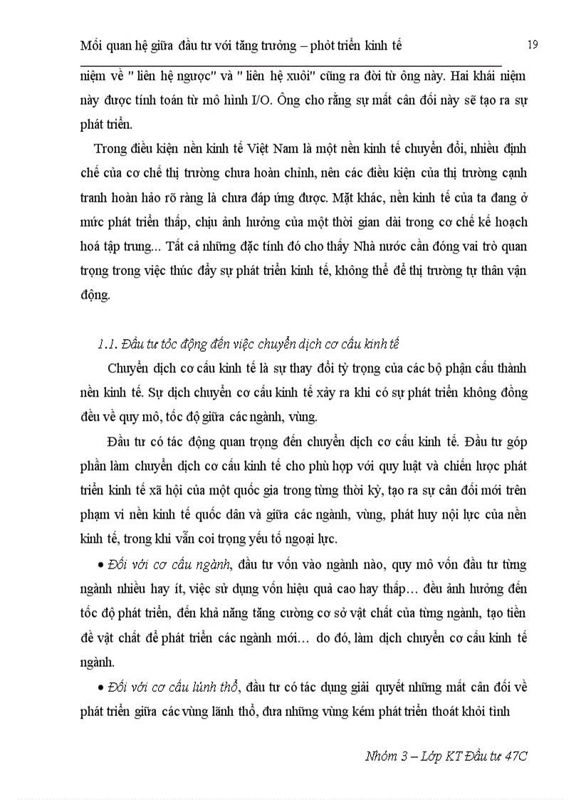image for page Mối quan hệ tác động qua lại giữa đầu tư và tăng trưởng - phát triển kinh tế