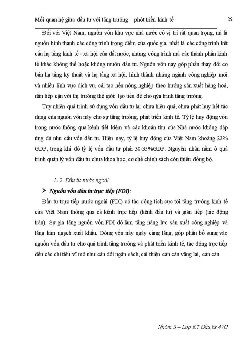 image for page Mối quan hệ tác động qua lại giữa đầu tư và tăng trưởng - phát triển kinh tế