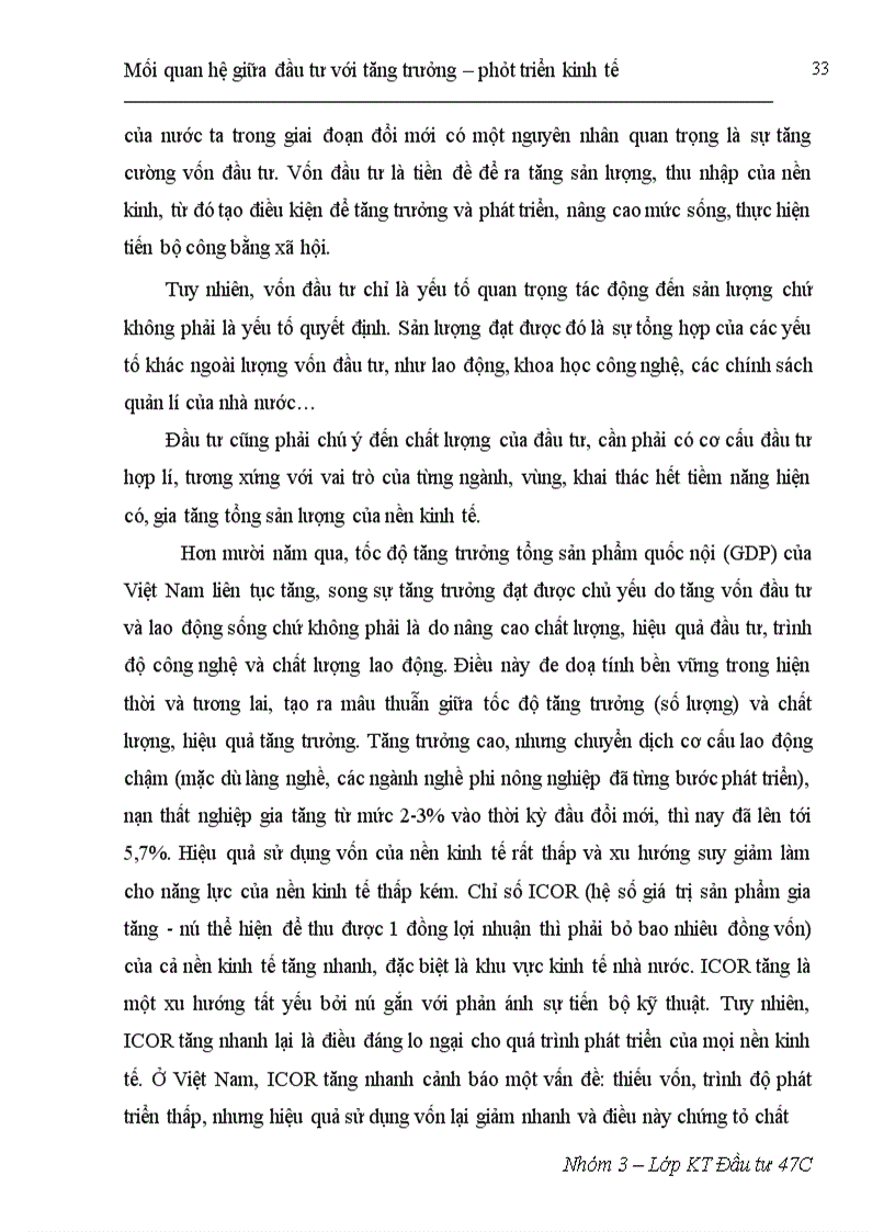 image for page Mối quan hệ tác động qua lại giữa đầu tư và tăng trưởng - phát triển kinh tế