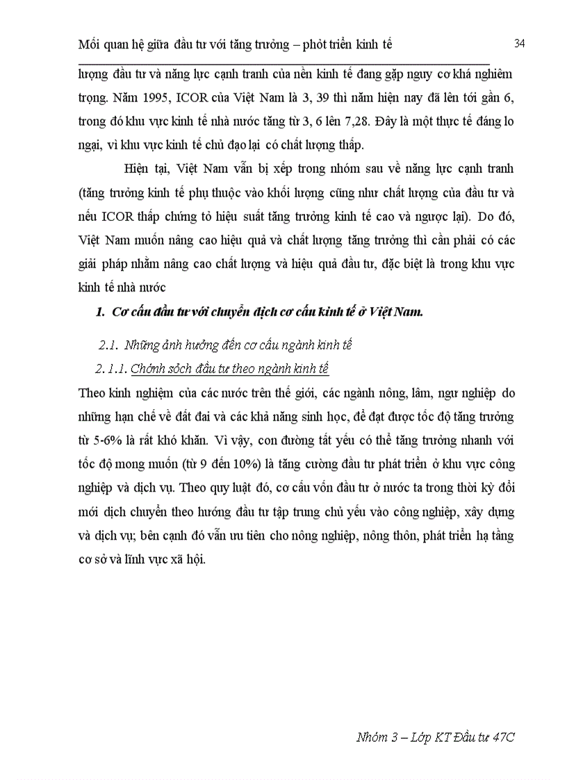image for page Mối quan hệ tác động qua lại giữa đầu tư và tăng trưởng - phát triển kinh tế