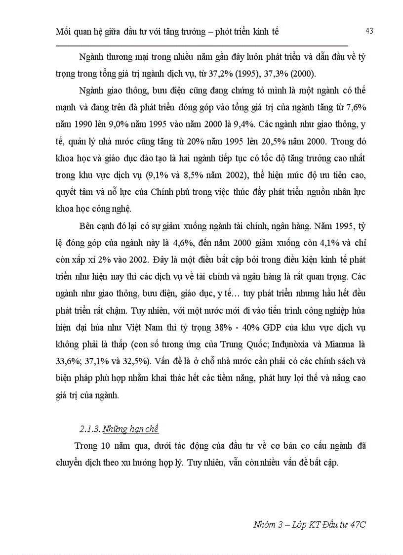 image for page Mối quan hệ tác động qua lại giữa đầu tư và tăng trưởng - phát triển kinh tế