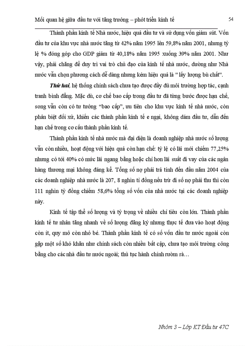 image for page Mối quan hệ tác động qua lại giữa đầu tư và tăng trưởng - phát triển kinh tế