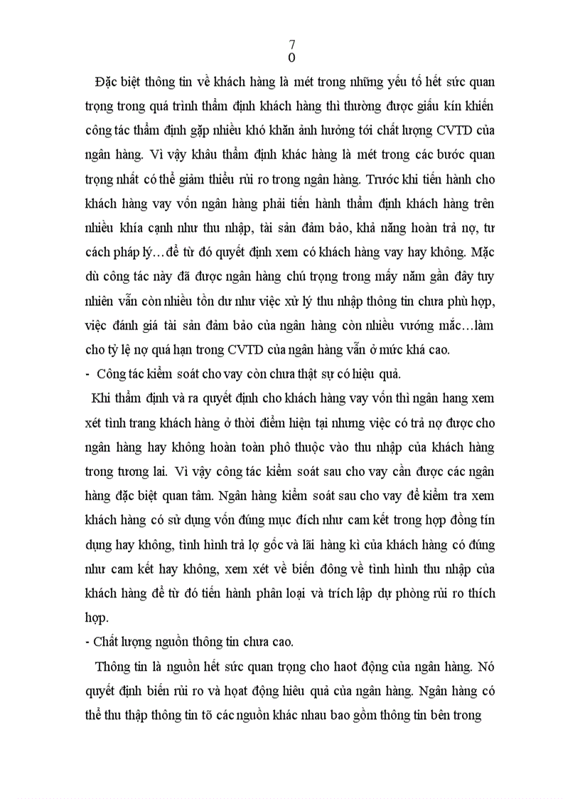 image for page Nâng cao chất lượng cho vay tiêu dùng tại Ngân hàng Công Thương tỉnh Nam Định