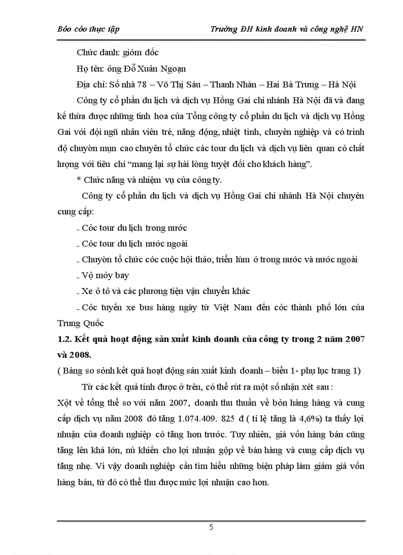 image for page Tình hình tổ chức bộ máy kế toán và công tác kế toán tại Công ty cổ phần du lịch và dịch vụ Hồng Gai chi nhánh Hà Nội