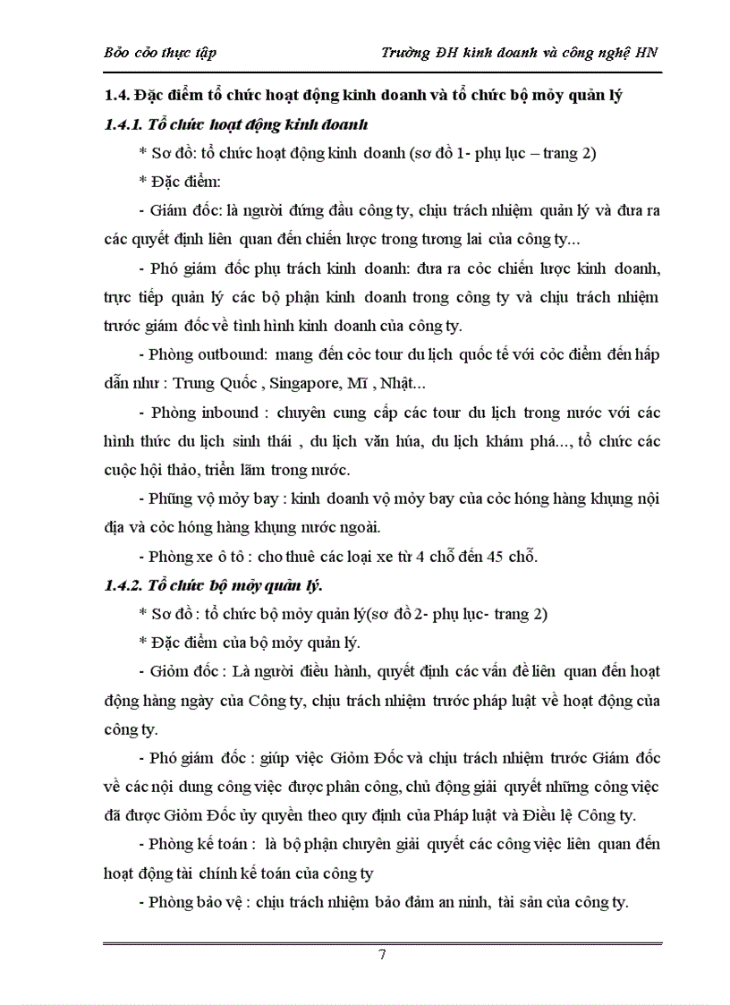 image for page Tình hình tổ chức bộ máy kế toán và công tác kế toán tại Công ty cổ phần du lịch và dịch vụ Hồng Gai chi nhánh Hà Nội